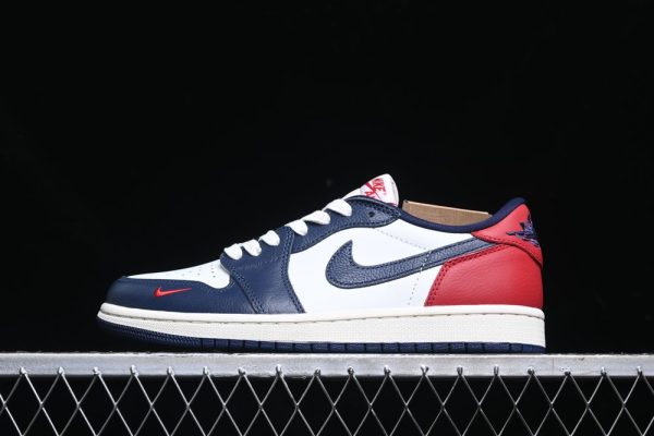 New Arrival AJ 1 Low OG Howard University HQ2993-100