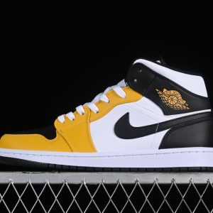 New Arrival AJ1 Mid Yellow Ochre DQ8426-701