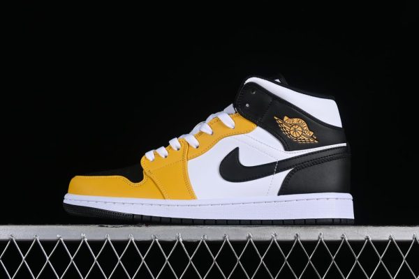 New Arrival AJ1 Mid Yellow Ochre DQ8426-701