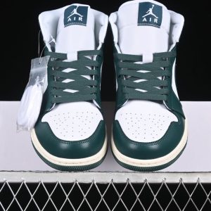 New Arrival AJ1 Mid Oxidized Green BQ6472-133