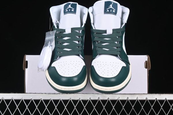 New Arrival AJ1 Mid Oxidized Green BQ6472-133