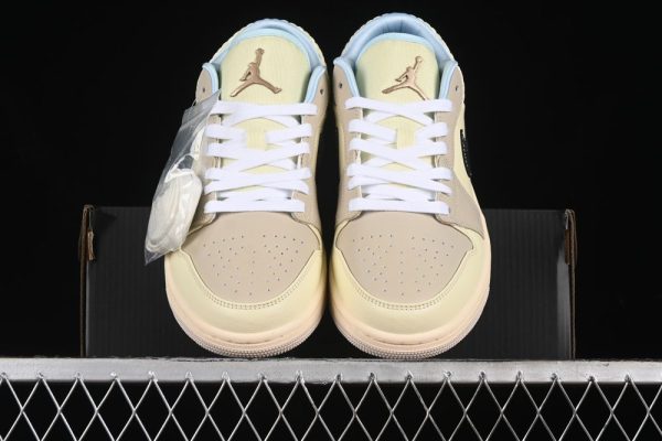 New Arrival AJ1 Low SE Sanddrift Glacier HQ3440-101