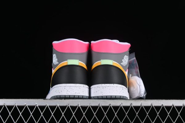 New Arrival AJ1 Mid SE GS Multi-Color FN1190-100