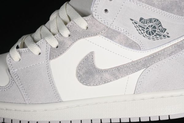 New Arrival AJ1 Mid Neutre Grey Sail FQ7720-002