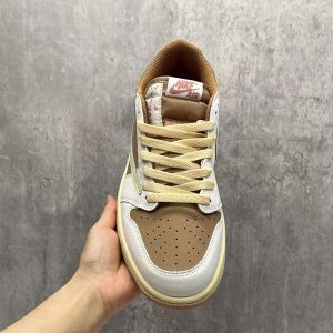 AJ  1 Low Travis Scott Sail Shy Pink DM7866-106
