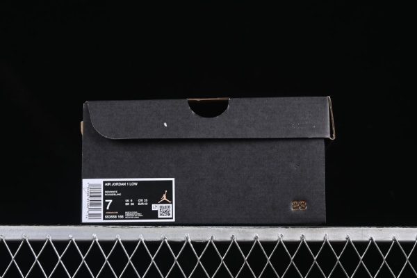 AJ 1 Low Red White 553558-166