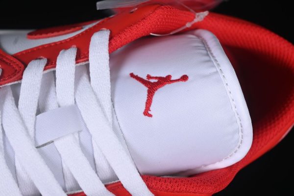 AJ 1 Low Red White 553558-166